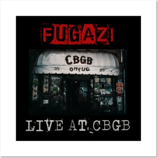 fugazilive at cbgb Posters and Art